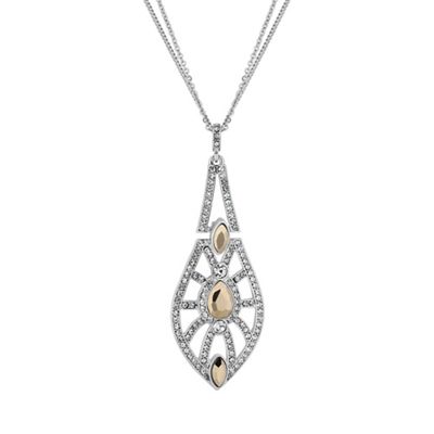 Designer crystal deco necklace